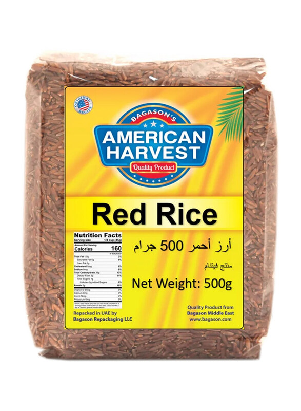 

American Harvest Aromatic Whole Grain Red Rice, 500g