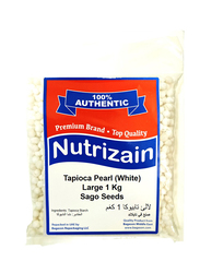 Nutrizain Tapioca Pearl Sago Large Seed, 1 Kg