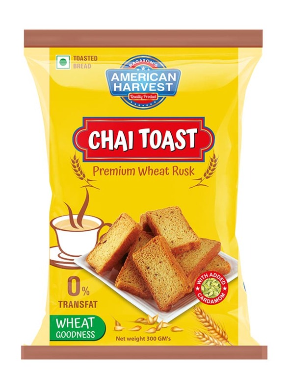 American Harvest Premium Wheat Rusk Chai Toast, 300g