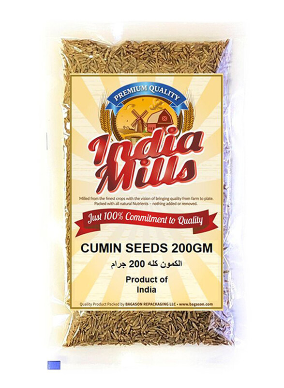 

India Mills Whole Cumin Seeds, 200g