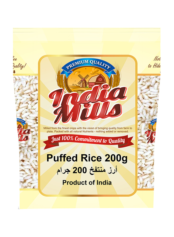 India Mills Puffed Rice, 200g