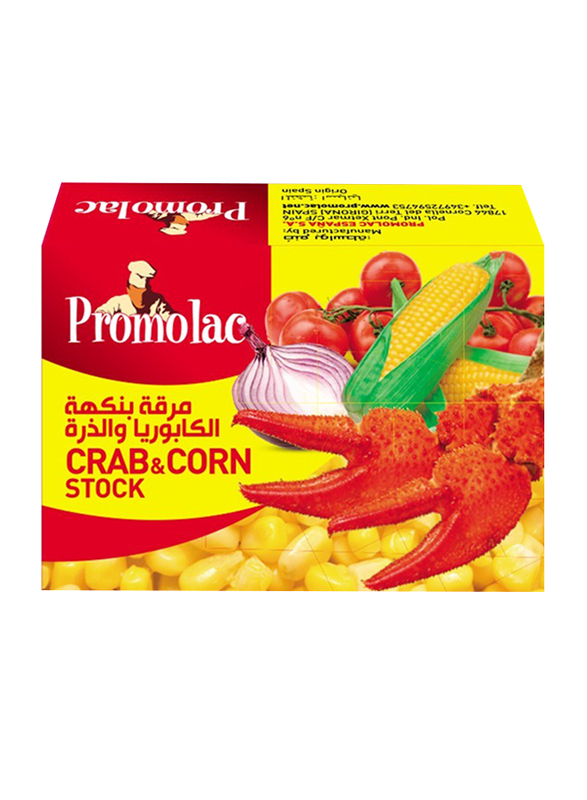 Promolac Crab and Corn Bouillon Stock Cubes, 20g