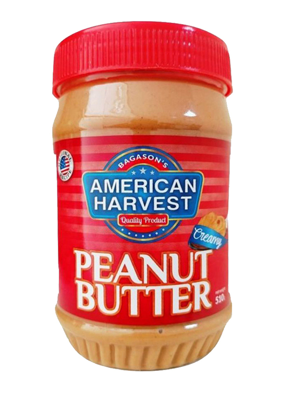 American Harvest Creamy Peanut Butter, 510g