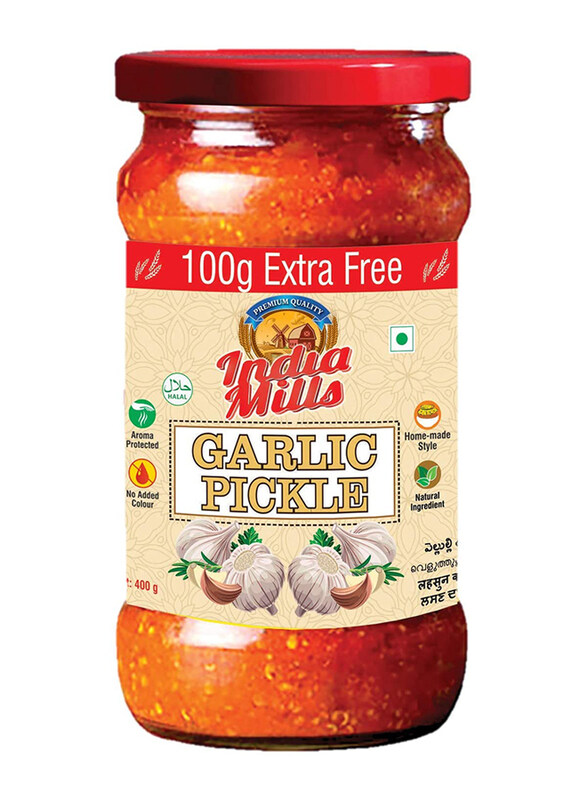 

India Mills Garlic Pickle, 400g