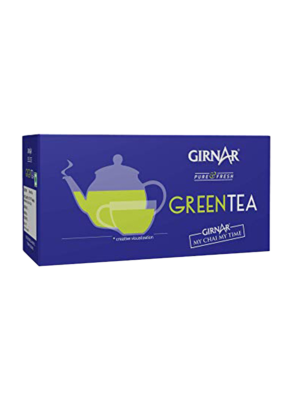 Girnar Regular Green Tea Bags, 25 Tea Bags, 37.5g