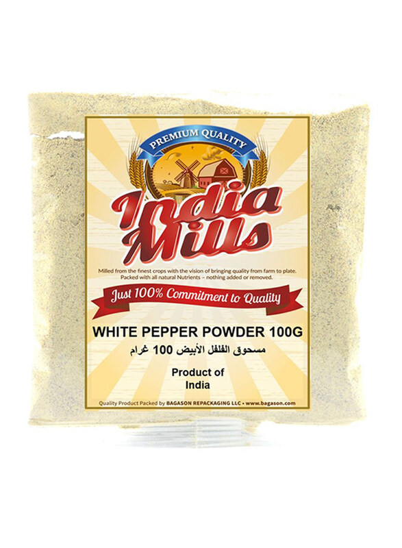 

India Mills White Pepper Powder, 100g