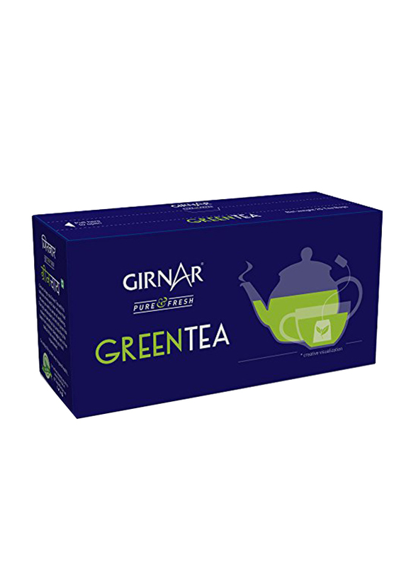 Girnar Regular Green Tea Bags, 25 Tea Bags, 37.5g