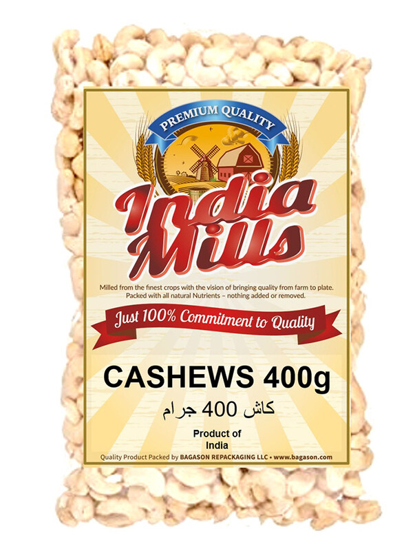 

India Mills Cashews, 400g