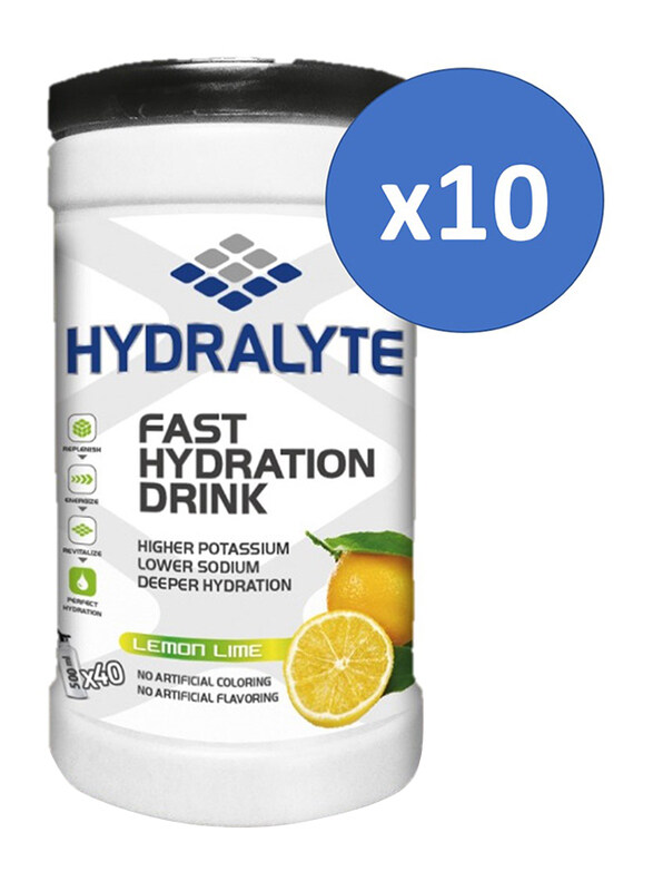 

Hydralyte Zesty Orange Flavour Vitamin C + Electrolyte Hydration Sports Drink Powder Mix Jar, 200g