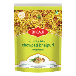 Bikaji Chowpati Bhelpuri - 300g Pouch , Crispy & Crunchy , Made with All Natural Ingredients , Product of India