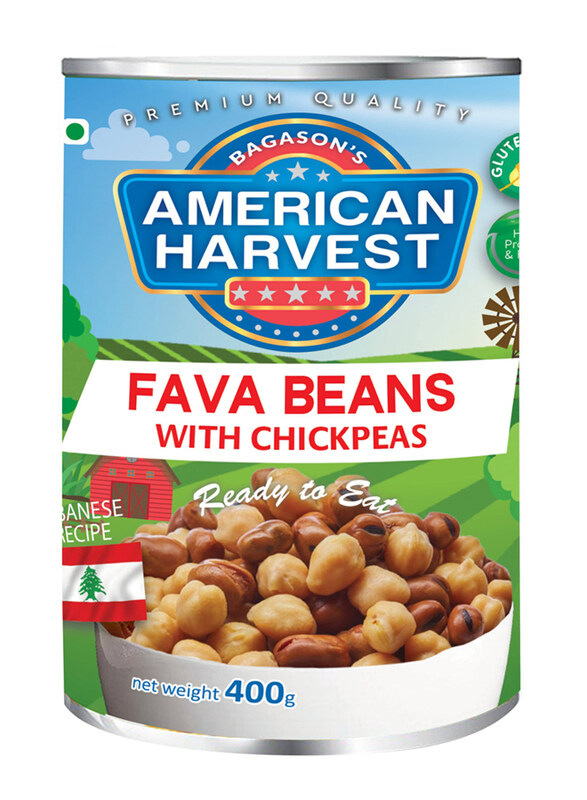 

American Harvest Fava Beans with Chickpeas, 400g