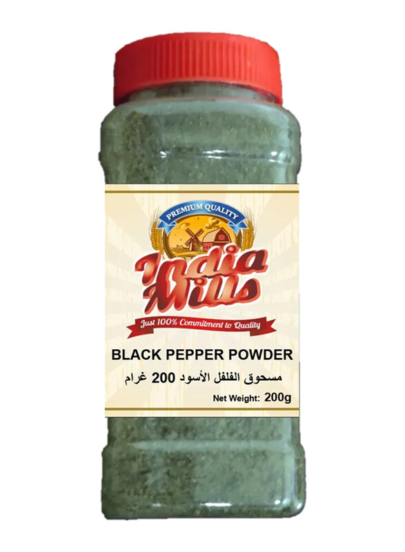 

India Mills Jar Black Pepper Powder, 200g