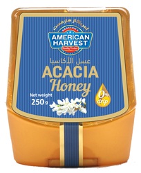 American Harvest Acacia Honey Squeeze Jar , Dairy, Nut, Gluten-Free , 250g