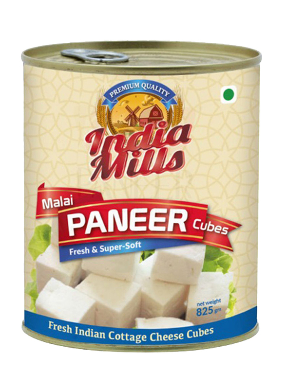 India Mills Malai Paneer Cubes, 825g