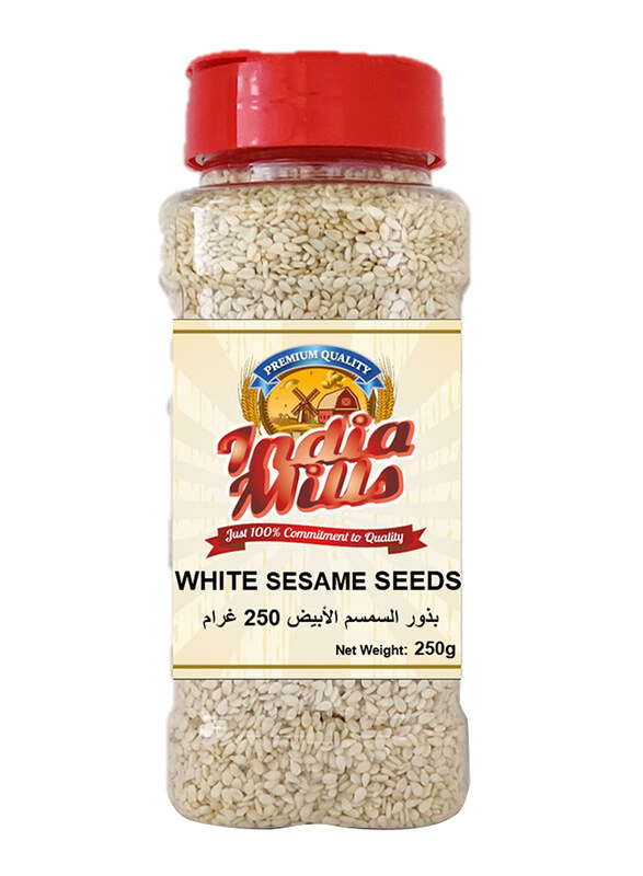 

India Mills Jar White Sesame Seeds, 250g