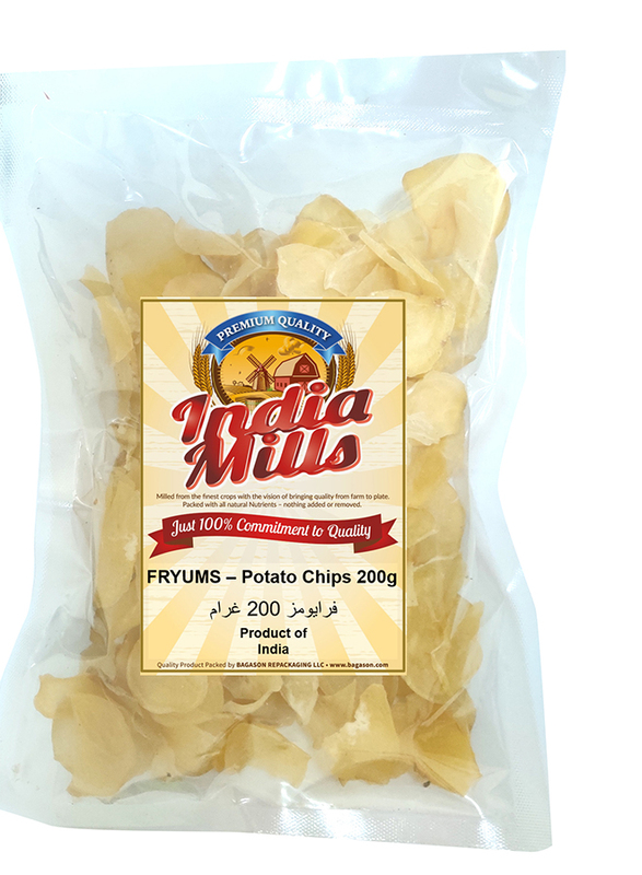 

India Mills Fryums Potato Chips, 200g