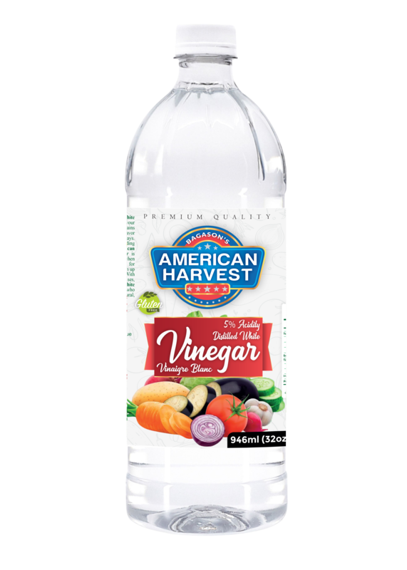American Harvest Distilled White Vinegar 946ml (32 fl Oz.)