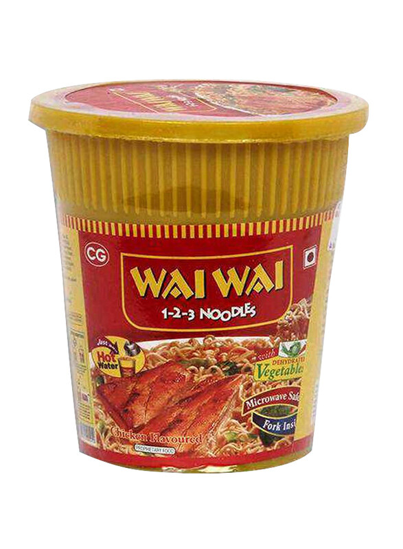 

Wai Wai Chicken Cup Noodles, 65g