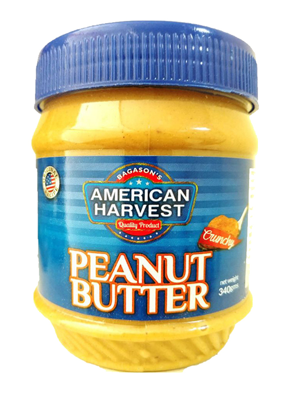 American Harvest Crunchy Peanut Butter, 340g
