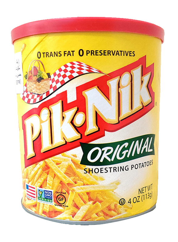 Pik-Nik Original Shoestring Potatoes Crisps, 113gm