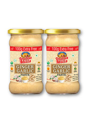 India Mills Ginger Garlic Paste, 2 x 400g