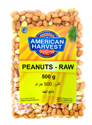 American Harvest Raw Peanuts, 500g