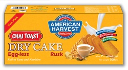 American Harvest Premium Eggless Dry Cake Rusk 300g