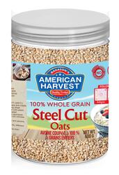 American Harvest Steel Cut Oats In Jar 600 Grams, Gluten Free