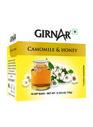 Girnar Chamomile Honey Infusion Tea, 10 Tea Bags x 10g