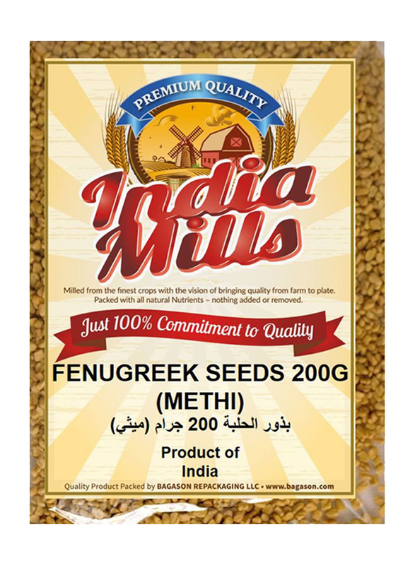 India Mills Fenugreek Seeds, 200g