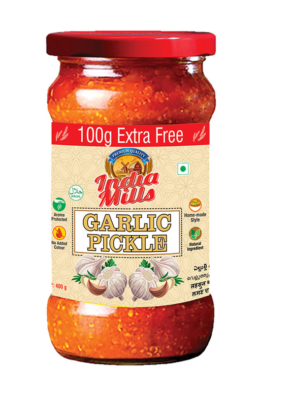 India Mills Garlic Pickle, 400g