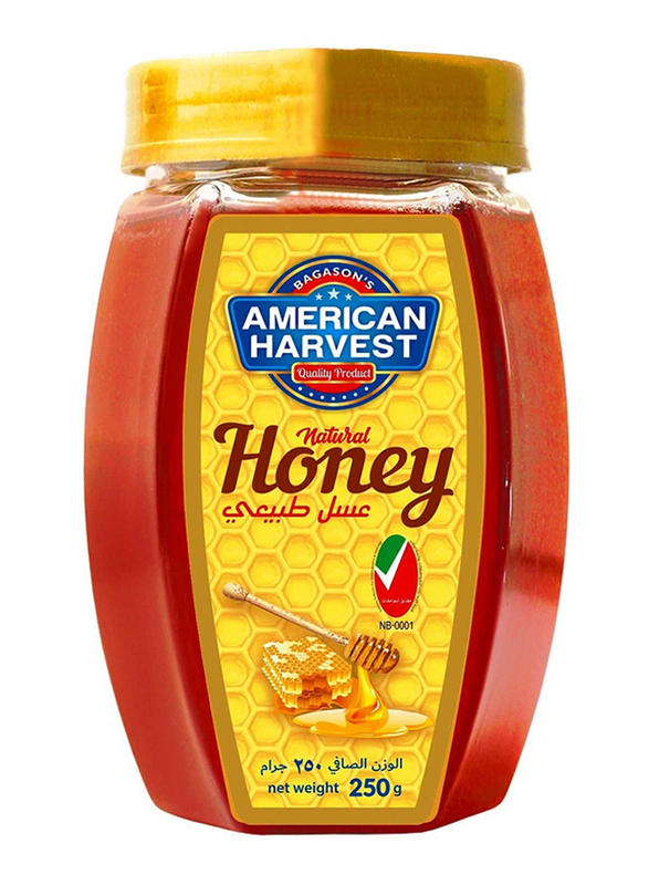 أميركان هارفست جرة العسل الطبيعي, 250 غم