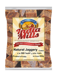 India Mills Natural Jaggery Cubes, 500g