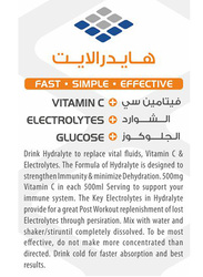 Hydralyte Zesty Orange Flavour Vitamin C + Electrolyte Hydration Sports Drink Powder Mix Jar, 200g