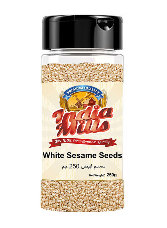 India Mills Jar White Sesame Seeds, 250g