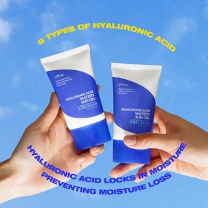 Hyaluronic Acid Watery Sun Gel_50Ml X 2 Ea