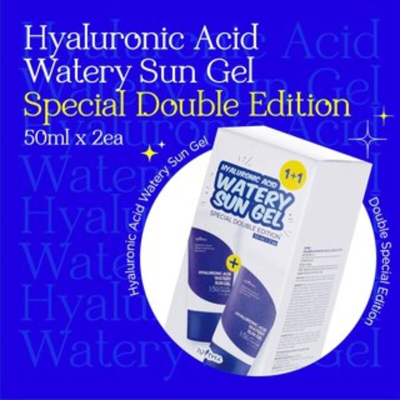 Hyaluronic Acid Watery Sun Gel_50Ml X 2 Ea