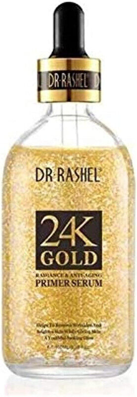 

Dr Rashel 24K Gold Radiance Face Primer Serum, Moisturizing, Anti - Aging & Helps To Remove Wrinkles, Size 3.38 oz