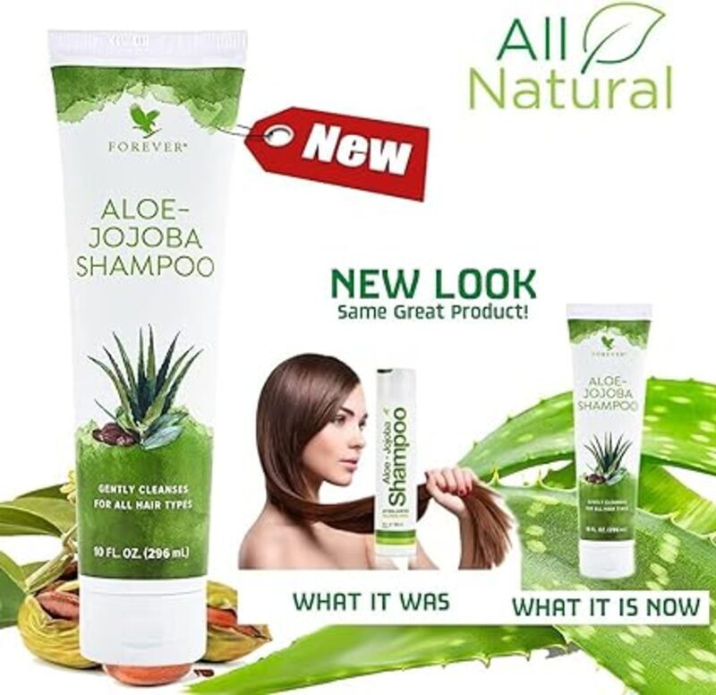 Forever New & Improved Aloe-Jojoba Shampoo & Conditioning Rinse (SULFATE FREE)