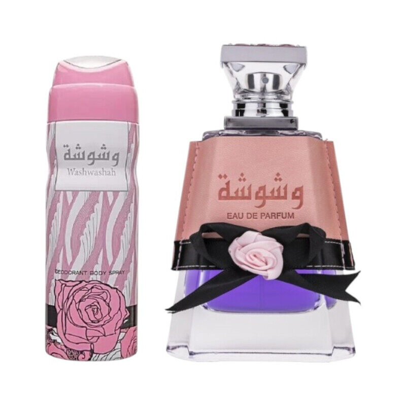 

Lattafa Perfumes Lattafa Spray Washwashah + 50 Ml Deo