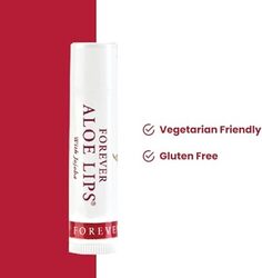 Forever Living - Aloe Lips with Aloe Vera and Jojoba (Pack of 4) -  Locks in moisture