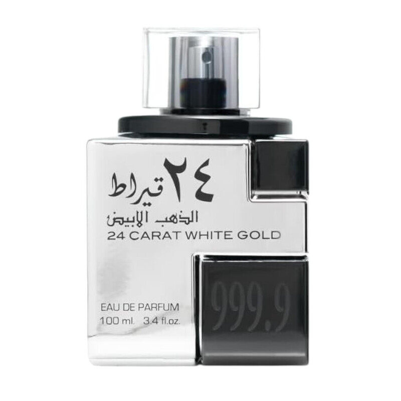 

Lattafa Perfumes Lattafa 24 Carat White Gold 100ml EDP Perfume Spray