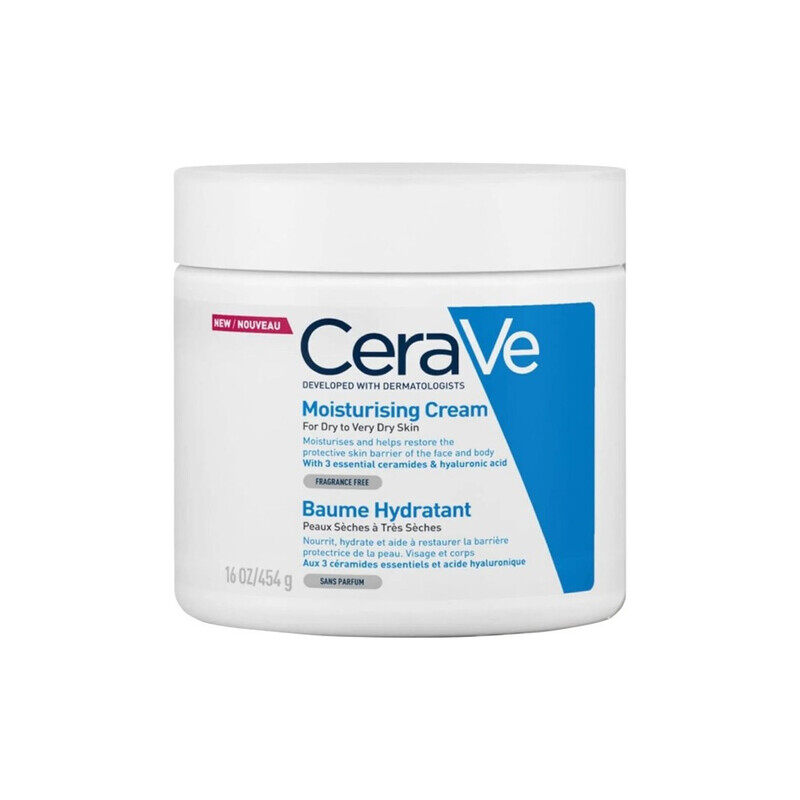

CeraVe Moisturizing Cream 48H Face & Body Moisturizer for Dry to Very Dry Skin
