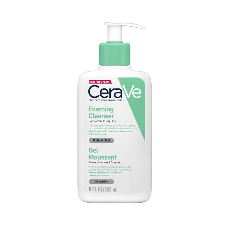 

CeraVe Foaming Cleanser for Normal and Oily Skin 236ml