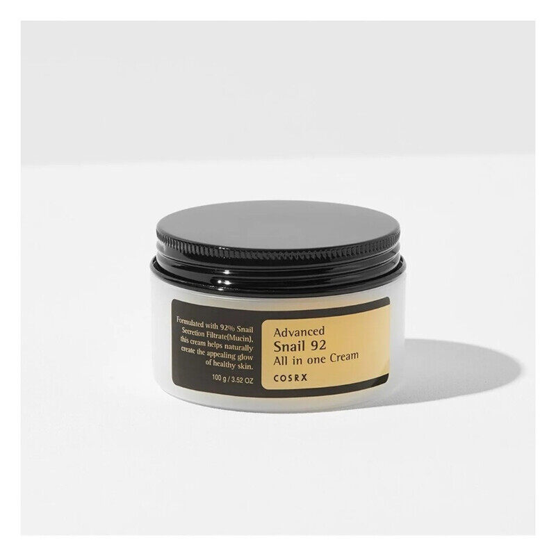 

Cosrx Advanced Snail 92 All in One Cream 100Gr - Snail Extract Moisturizing and Nourishing Cream