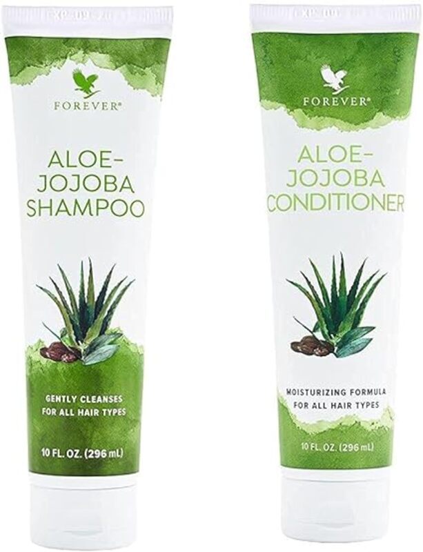 Forever New & Improved Aloe-Jojoba Shampoo & Conditioning Rinse (SULFATE FREE)