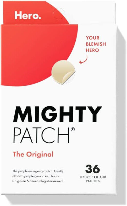 

Mighty Patch Original - Hydrocolloid Acne Pimple Patch Spot Treatment (36ct) for.