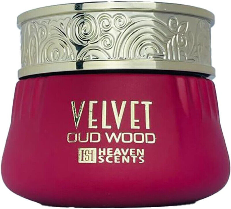 

Heaven Scents Velvet Oud Wood Premium Bakhoor Oud Incense for Burners Long Lasting Oud Wood Scent Ideal for Home Events and Gifting Premium Wooden Oud Bakhoor