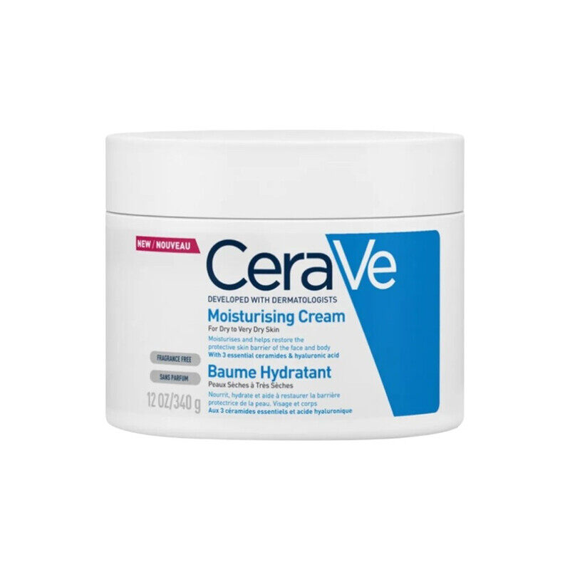 

CeraVe 340gr Moisturizing Face and Body Cream Containing Ceramide and Hyaluronic Acid - Dry Skin
