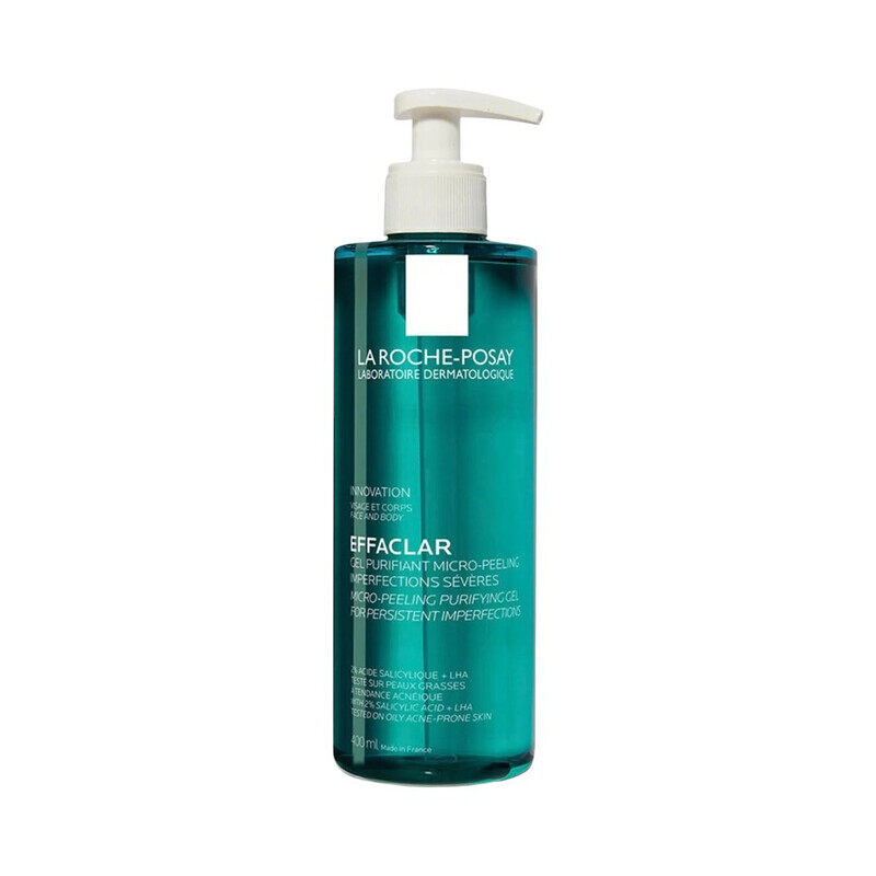 

La Roche Posay Effaclar Micro 400 ml Oily/Acne Prone Purifying Body Peeling Gel - for Skin